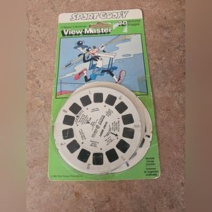 Vintage 1984 View Master 3D Sport Goofy